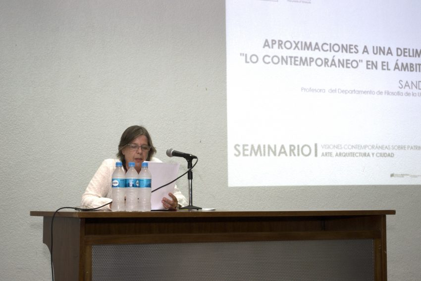 Sandra Pinardi. Seminario Maczul. Foto Raúl Chirino