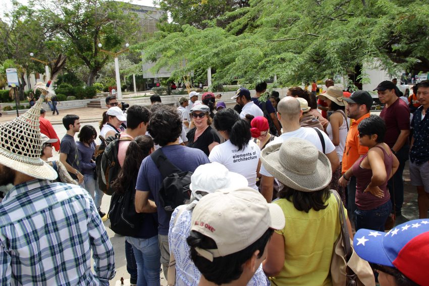 Recorrido Seminario Maczul. Foto Raúl Chirino