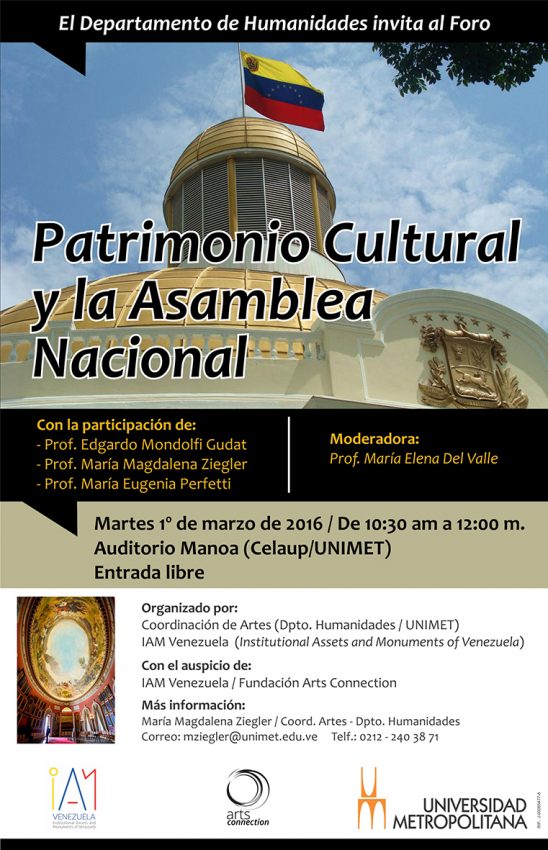 Foro Patrimonio Cultural_AN_2016