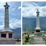 La Columna Bolívar. Primer monumento erigido en honor al LIbertador Simón Bolívar. Patrimonio cultural de Mérida.