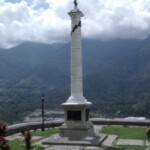 La Columna Bolívar. Primer monumento erigido en honor al LIbertador Simón Bolívar. Patrimonio cultural de Mérida.