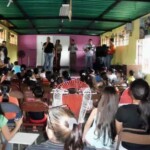 Actividad cultural en el Centro Cultural Tito Lino Molina, una labor comunitaria de más de 31 años en El Vigía, estado Mérida. Venezuela.