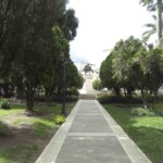 Avenida de la esquina sur de la plaza Bolívar de Mérida. Patrimonio histórico de Mérida, Venezuela.