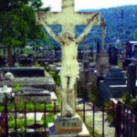 Monumento funerario en el cementerio municipal de Valera. Trujillo, Venezuela.