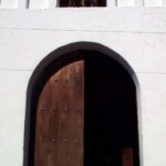 Entrada principal de la iglesia San Nicolás de Bari. Municipio Obispos del estado Barinas. Venezuela