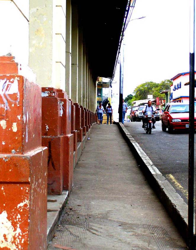 Lateral del mercado municipal de Capacho, inaugurado en 1907. Municipio Independencia, estado Táchira. Venezuela.