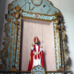 Retablo de San Nicolás de Bari en la iglesia homónima. Municipio Obispos del estado Barinas.