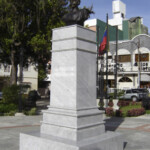 Plaza rangel de Mérida. Monumento a Antonio Rangel.