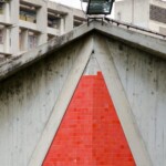 Detalle del techo del Auditorio Humanidades de la UCV. Ciudad Universitaria de Caracas, Patrimonio mundial de Venezuela 2000.