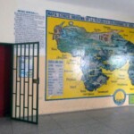 Área administrativa del Grupo Escolar Estado Guárico, monumento histórico nacional de Venezuela, en el estado Barinas.