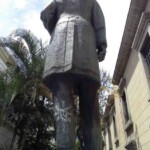 Estatua del Rector Heroico. Patrimonio cultural de Mérida, Venezuela.