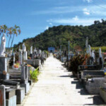 Camino del cementerio municipal de Boconó, patrimonio cultural del estado Trujillo, Venezuela.