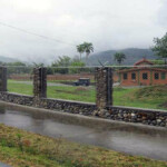 Cerca perimetral del Museo Trapiche de Los Clavo. Patrimonio cultural de Boconó, estado Trujillo, Venezuela.