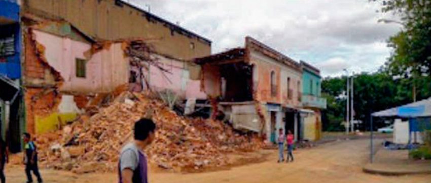 Casco histórico de Ciudad Bolívar, Venezuela. Patrimonio cultural en riesgo.