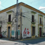 Fachada de Casacoima en 2012, antes de su última restauración. Manumento histórico nacional de Venezuela.