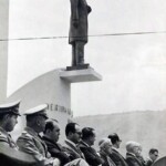 Inauguración del monumento al Rector Heroico, 29 de marzo de 1963. Mérida, Venezuela.