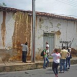 Inspección de la casa Tapier por el IPC. Centro histórico de Barinas. Venezuela.