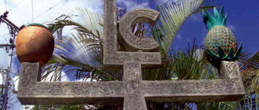 Monumento al fundador de Capacho Viejo, Táchira. Patrionio cultural de Venezuela.