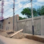 Restauración de la pared de la casa Tapiera en 2012. Centro histórico de Barinas, Venezuela.