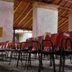 Salón Empedrado del Museo Trapiche de los Clavo. Patrimonio cultural de Boconó, estado Trujillo. Venezuela.