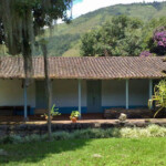 Vieja casa andina del Museo Trapiche de los Clavo. Patrimonio cultural de Boconó, estado Trujillo. Venezuela.