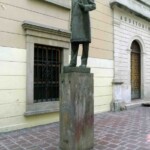 Monumento al Rector Heróico Carraciolo Parra y Olmedo. Patrimonio de Mérida, Venezuela.