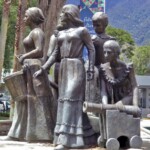 Monumento a Las Heroínas, en la ciudad de Mérida. Patrimonio cultural de Venezuela.