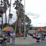 Plaza Las Heroínas, en la ciudad de Mérida. Patrimonio cultural venezolano.