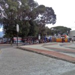 Plaza Las Heroínas, en la ciudad de Mérida. Patrimonio cultural venezolano.