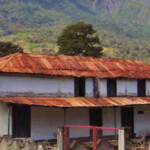 Vista de los dos pisos de Hacienda Boquerón, en Monagas. Patrimonio histórico de Monagas, Venezuela.