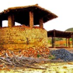 Horno para hacer ladrillos de arcilla. Patrimonio cultural del estado Táchira, Venezuela.