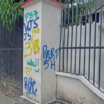 Un amplio gusto cromático demostraron los vándalos en el liceo O'Leary. Patrimonio histórico de la ciudad de Barinas, estado Barinas, en peligro. Venezuela.