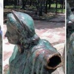 Mafias del bronce destruyen el grupo escultórico que honra a monseñor Montes de Oca en Valencia. Patrimonio cultural de Venezuela en peligro.