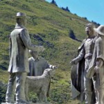 Monumento al perro Nevado. Patrimonio cultural del estado Mérida, Venezuela.