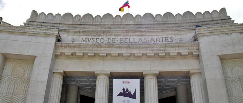 Museo de Bellas Artes, en restauración. Patrimonio cultural de Venezuela.