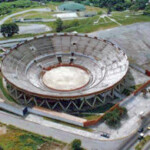 Plaza de toros de Mérida. Patrimonio cultural del estado Mérida, Venezuela.