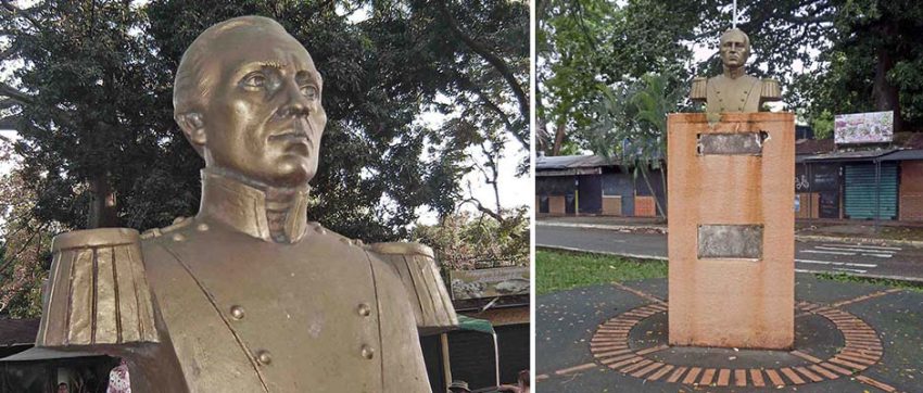 Robo de placas de bronce en Barinas. Patrimonio cultural en riesgo. Venezuela.