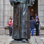 Monumento al fray Juan Ramos de Lora. Patrimonio cultural de Mérida, Venezuela.