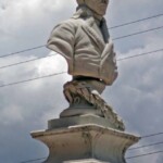 Monumento a Francisco de Miranda. Patrimonio histórico de Mérida, Venezuela.