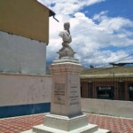 Monumento a Francisco de Miranda. Patrimonio histórico de Mérida, Venezuela.