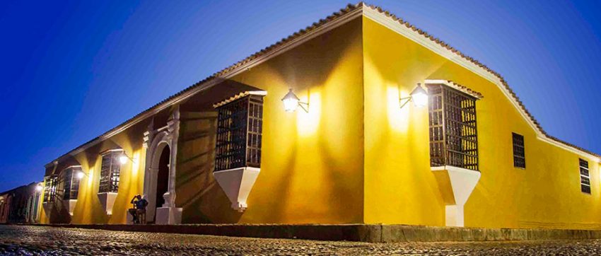 Casa del Tesoro, en el casco histórico de Coro, estado Falcón. Casco histórico de Coro, patrimonio mundial de Venezuela.