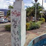 Monumento a Páez en el parque El Ejército de la ciudad de Mérida. Patrimonio del estado Mérida, Venezuela.