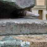 Monumento al fray Juan Ramos de Lora, en la Universidad de Los Andes. Patrimonio cultural de Mérida, Venezuela.