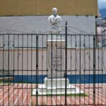 Monumento a Francisco de Miranda. Patrimonio histórico de Mérida, Venezuela.