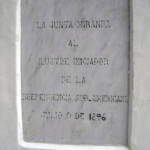 Monumento a Francisco de Miranda. Patrimonio histórico de Mérida, Venezuela.