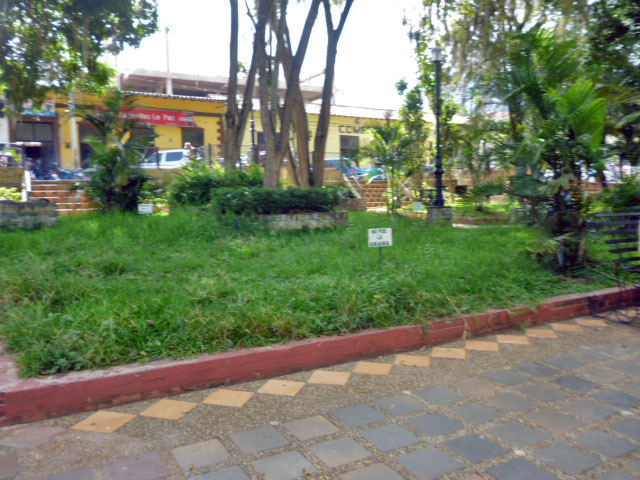 Plaza Bolívar de Boconó, estado Trujillo. Patrimonio cultural de Venezuela.