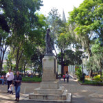 Plaza Bolívar de Boconó, estado Trujillo. Patrimonio cultural de Venezuela.