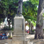 Plaza Bolívar de Boconó, estado Trujillo. Patrimonio cultural de Venezuela.