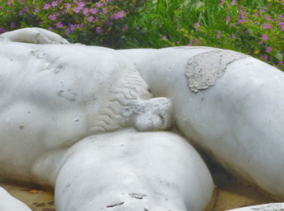 Escultura de Adán, Museo de Trapiche de los Clavo. Patrimonio cultural de Boconó, estado Trujillo, Venezuela.