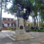 Plaza Bolívar de Boconó, estado Trujillo. Patrimonio cultural de Venezuela.